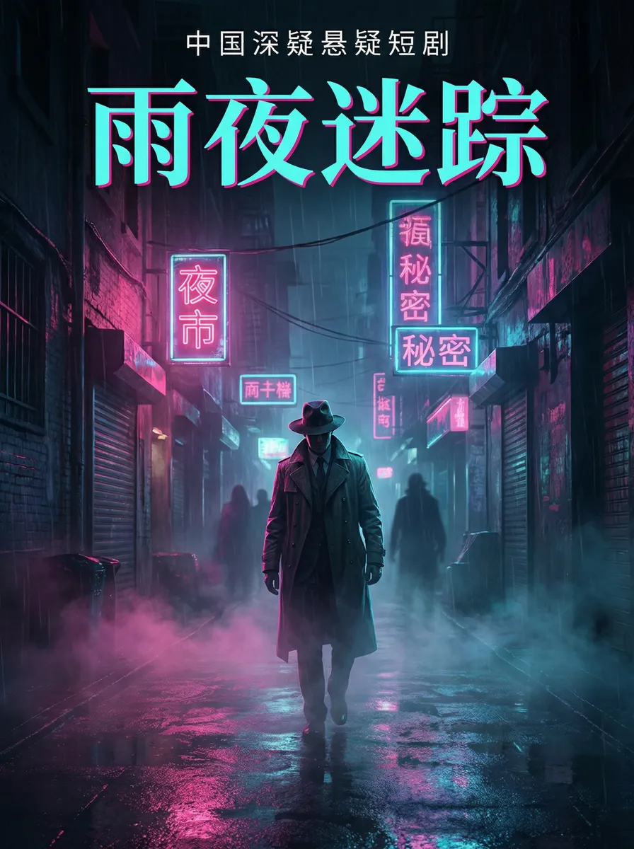 熟女屋 悬疑追踪短剧 - 雨夜迷踪海报